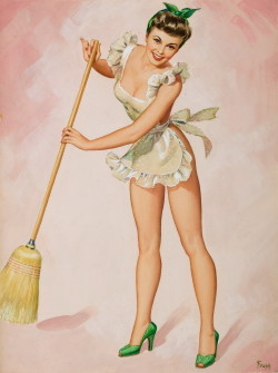 pinupgirlsart:  by Pearl Frush 