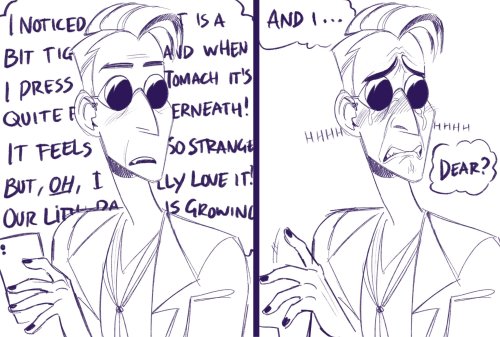 angels having babs on Tumblr - #pregnant aziraphale