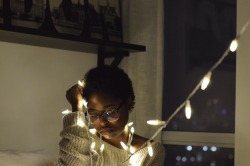 missytobi:  My lil bit of black girl magic on this beautiful blackout day✨ 