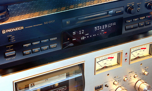 analog-dreams:  Pioneer MJ-D707 Minidisc 