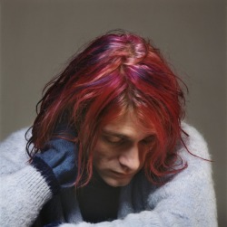 kurtcobain-memoria:  NEW! Kurt Cobain - January 12, 1992 - New York, NY Photo by Micheal Lavine. 