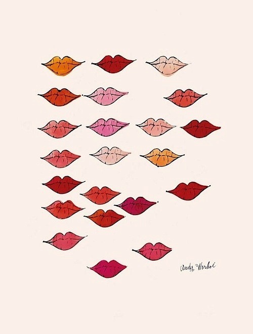 andyswarhol:Lips by Andy Warhol, 1959.