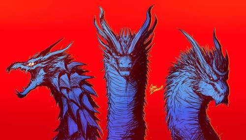 space-dragon14: Anime, Legendary and Shin King Ghidorah