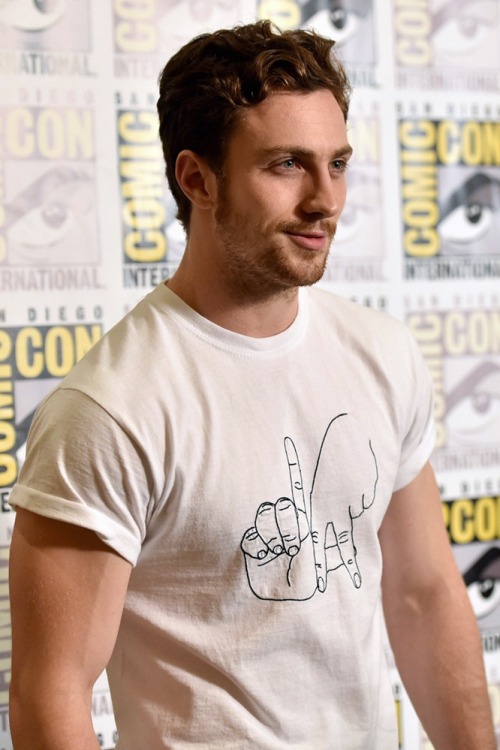 vispreeve:  Aaron Taylor-Johnson | Comic-Con 2014 