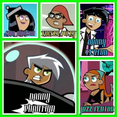 Made On PhotoCollage; Danny Phantom Belongs To Nickelodeon And Billionfold Inc.