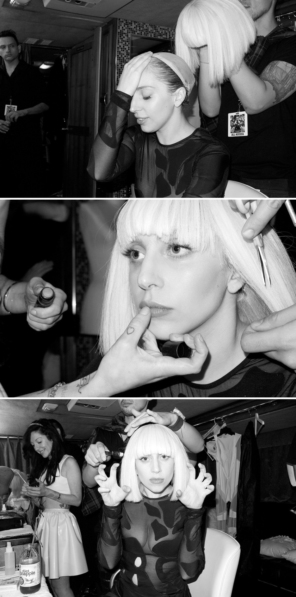 littlehookerofgaga:  Gaga x Terry: ArtRave Backstage e Rehersal 