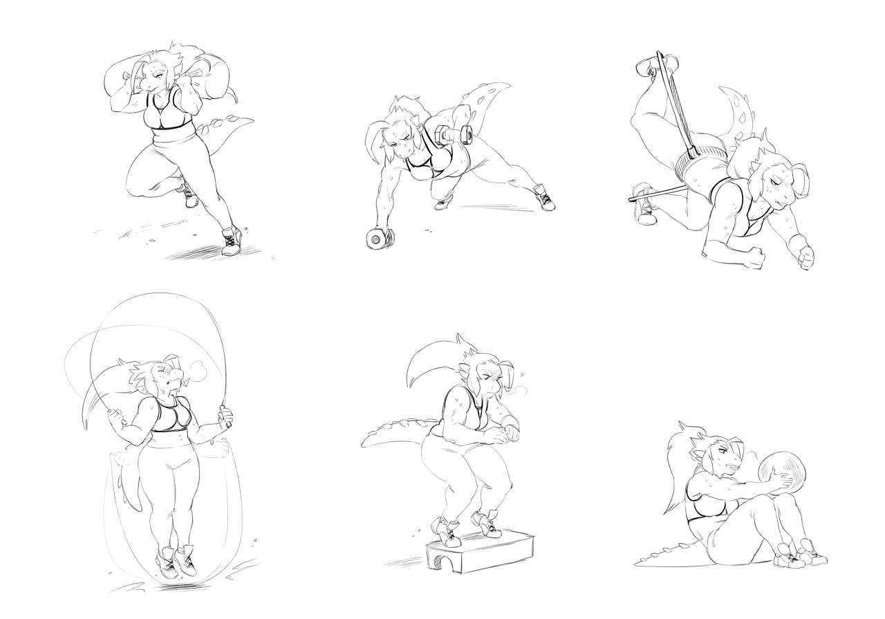 cosmicminerals:  1hour sketch commissions! Names in captions