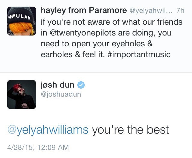 istillloveparamore:  my faves