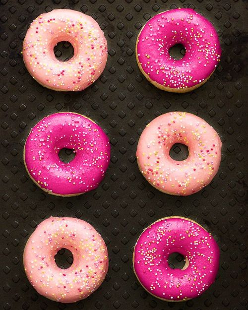 choccoberry: Vanilla Glazed Baked Donuts