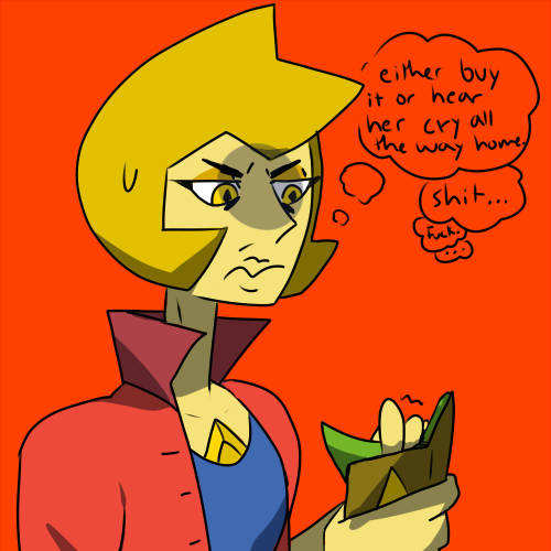 amberfigueroa:  bonus:  yellow diamond didn’t have no choice but to buy it. 