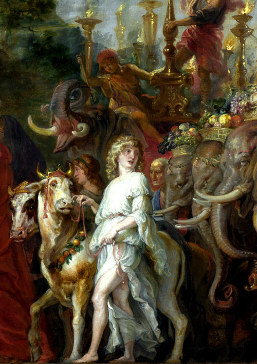 karoline-von-manderscheid:Peter Paul Rubens (1577-1640):A Roman Triumph, c. 1630. (detail)