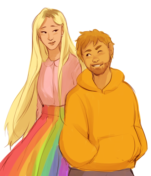 bevsi:fave adventure time couples &lt;3 (human au ahahah)