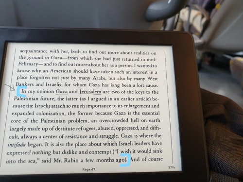 #EdwardSaid on the importance of the symbolism of #Gaza and #Jerusalem in the struggle in the #Pales