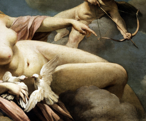 achasma:Venus and Cupid (detail) by Sebastiano Ricci, c. 1700.