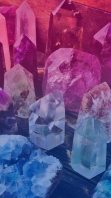 lgbt-aesthetics:  Bisexual + Crystals Phone