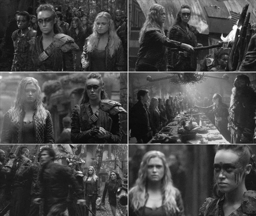 smolsawyer:Clexa in one shot - Season 2One Clexa look from every scene - Season 2 + Season 3+ bonus: