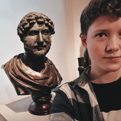 went to berlin and saw my best boys in the altes museum (excuse my stupid face)