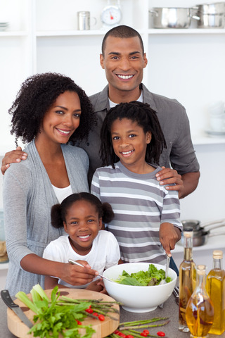 “And now, please join us in our favorite family hymn, ‘Shall We Gather at the Salad”