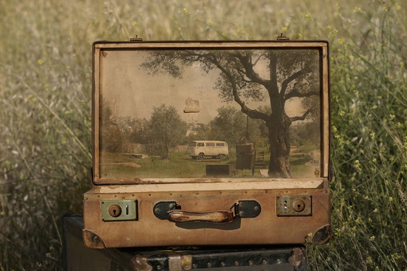 artchipel:  Monday’s Curator 112  Yuval Yairi (b.1961, Israel) - Memory suitcases