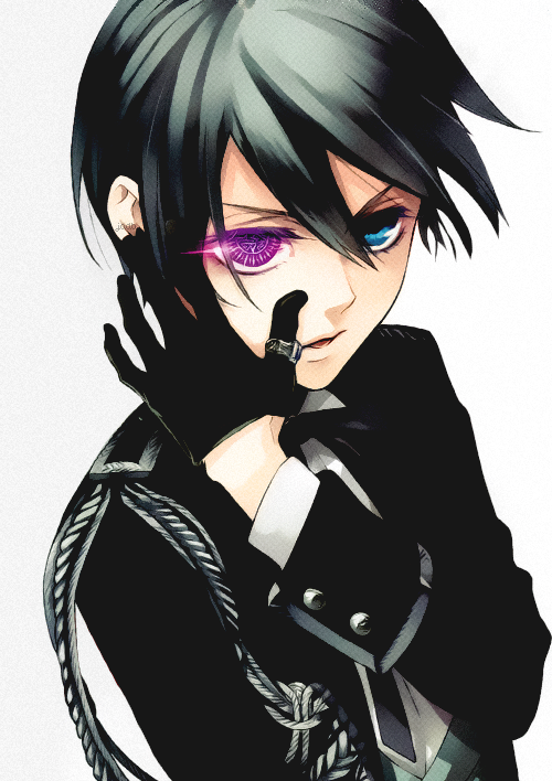 justademonbutler-deactivated201:  Kuroshitsuji / G Fantasy Magazine Cover / Ciel