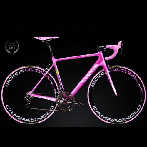 laicepssieinna:  From bikewar - Canyon Ultimate Giro D’Italia edition #roadbike #carbonbikes #procyc