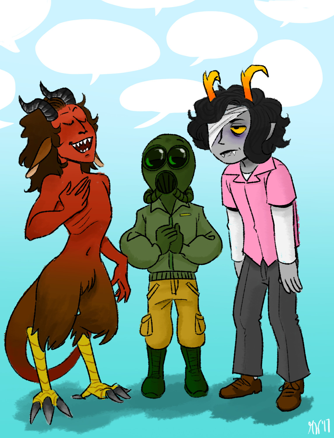 3rd batch of colored commissions! My commission info if youre interested in commissioning