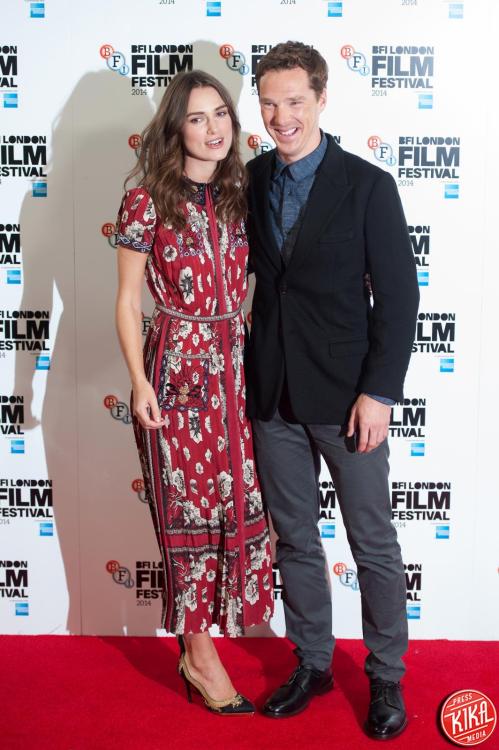 karin-woywod:2 of 2 - Hi-Res ! 2014 10 08 - 58th BFI London Film Festival - Photocall ’ The Imitatio