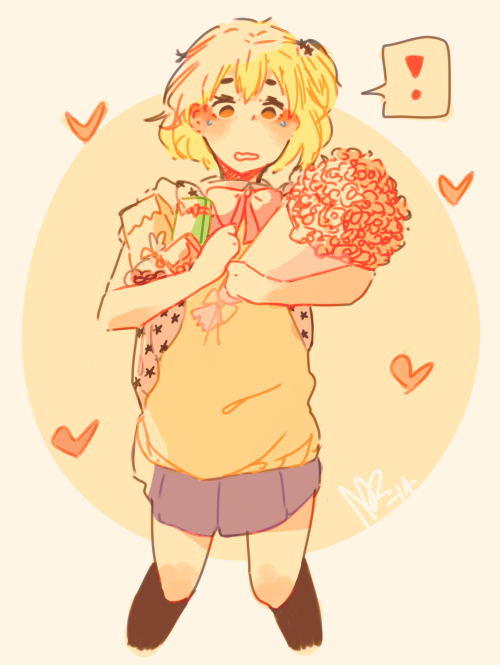 gigaprince: 12. Your favourite manager.  yachi is angel