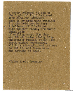 tylerknott:  Typewriter Series #1253 by Tyler Knott Gregson*All The Words Are Yours, is available for Pre-Sale through Amazon, Barnes and Noble, IndieBound , Books-A-Million , or iBookstore! *
