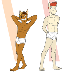 Also have some baseball dudes in underwear.