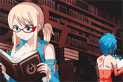 fairytailwitch:  Some Meganekko Fairy Tail Ladies in Fairy Tail (2014) Episode 31