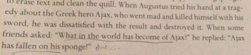 clodiuspulcher:Here’s a relatable story about Augustus