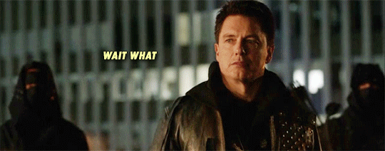 awe-licity:  Oliver and Nyssa, husband and wifeHAHAHAHAArrow 4x13 - Sins of the Father