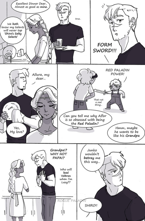 roguepaladin:Shiro still can’t fathom why anyone would turn down being the black paladin.Did this as