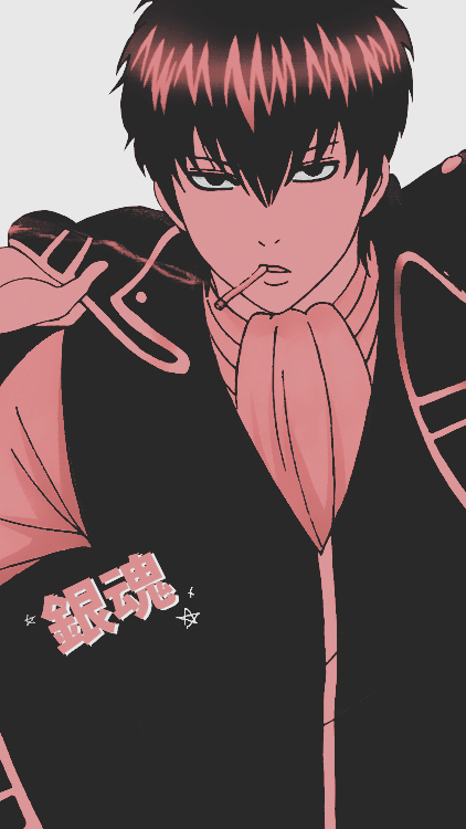 akainoyuki:   Gintama •  Gintoki, Katsura, Hijikata and Sougo • Mobile WallpapersRequested