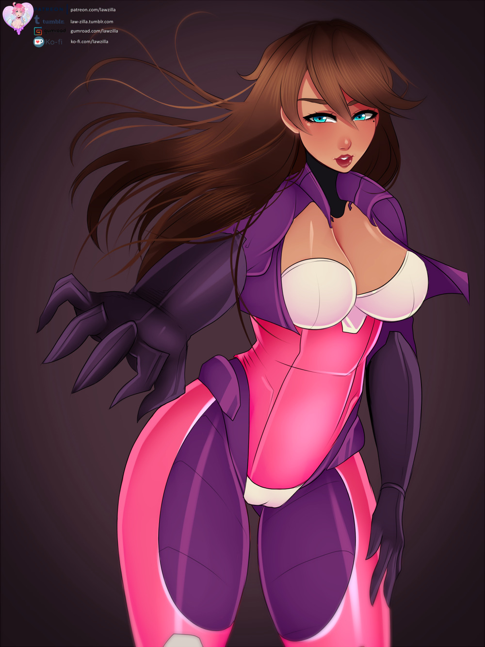  Finished subdraw #31 Solitaria for HawkwahAll versions up on my Patreon!Versions