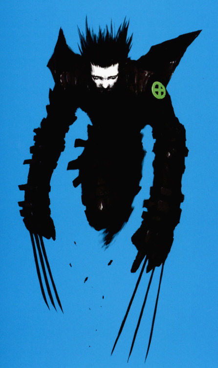 ryuseigum:  Illustrations by Tsutomu Nihei (Wolverine: Snikt!)