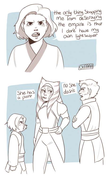 oifaaa:Happier AU where Anakin doesn’t go all evil and instead him and Leia become rebels because ca