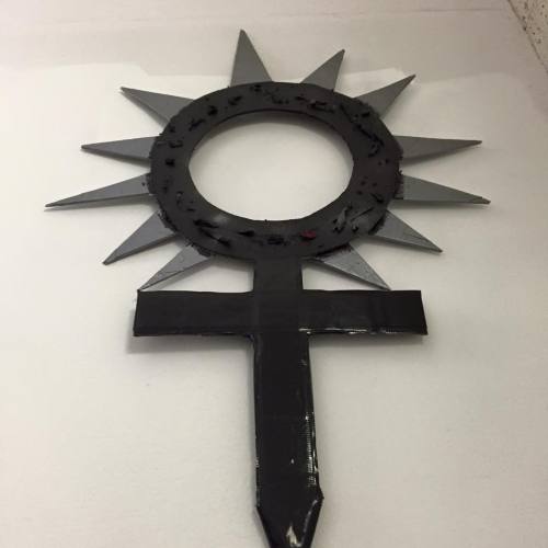 sophiazarders: my new installation/sculpture/performance piece… come pray to Sister and pray 