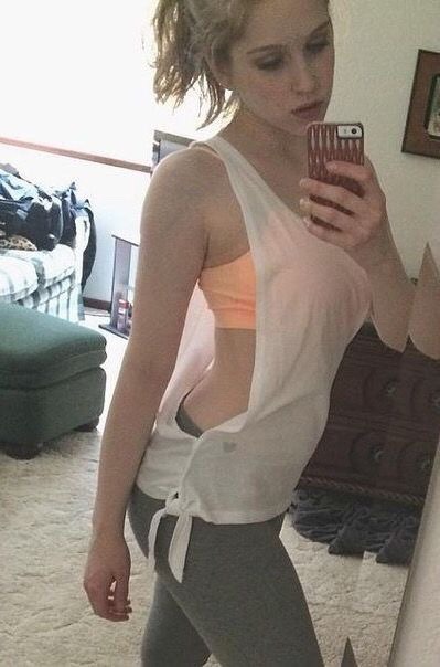 youngghavingfun: Because my dad goes into shock when he can see my bra from the side of my shirt and