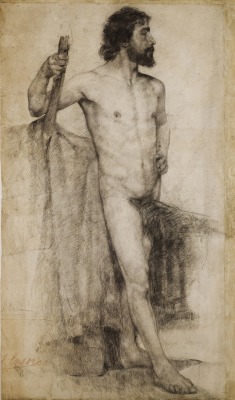 :Academic Nude (undated), James Ensor (1860-1949) 