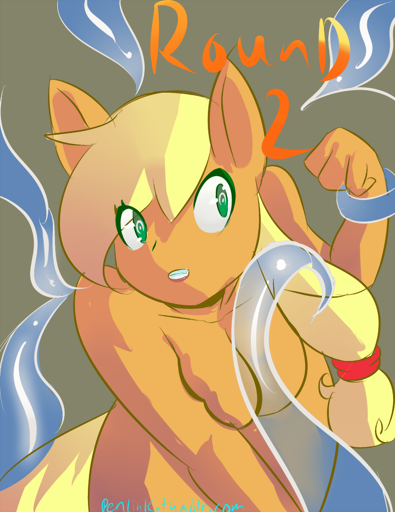 AppleJack verus the tentacles again.for the thirty minute challenge. I have done