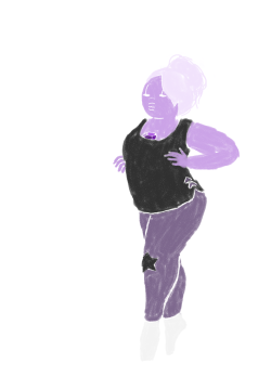 helter-kelster:  okay hear me out, imagine pearl teaching amethyst ballet also imagine trying to get her hair into that bun 