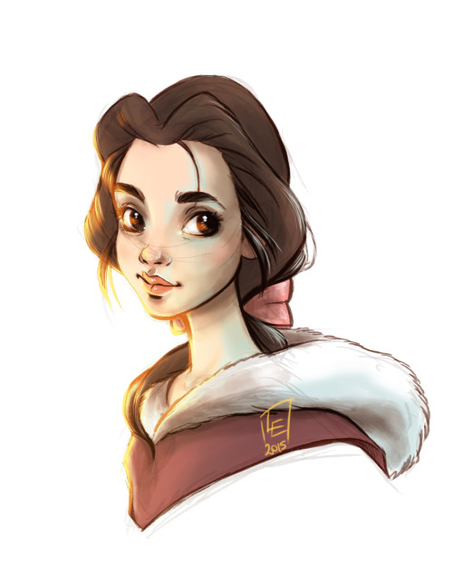 Back to my computer again. Finally!Here’s a fanart of Belle I did to warm up a bit.