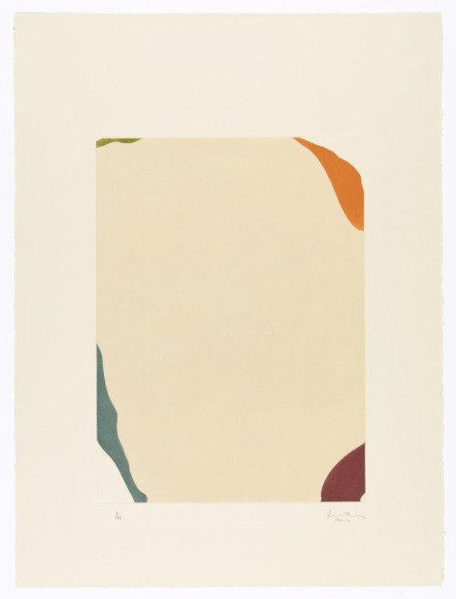 Weather Vane, Helen Frankenthaler, 1969–70, MoMA: Drawings and PrintsGift of the Celeste and Armand 