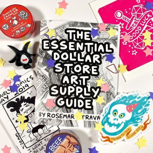 Canzine Vancouver is this Saturday! I’ll be launching my Essential Dollar Store Art Supply Guide and