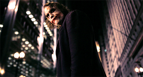 jakeledgers: “I’m not a monster, I’m just ahead of the curve.”    Heath Ledger as the Joker in The Dark Knight (2008) dir. Christopher Nolan    