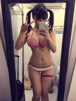 Asian-Tits:  Cutie Selfie Big Asian Tits.