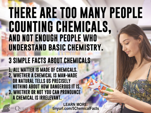 Fear not the chemicals!