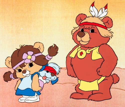 “Paw Paws” was an American Indian-themed bear cartoon from Hanna Barbera that ran from 1985-1986, wi